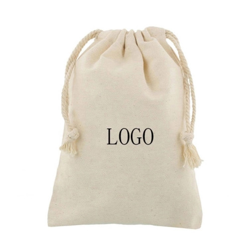 Cotton muslin bag, cotton pouch, party favor bag, gift bag